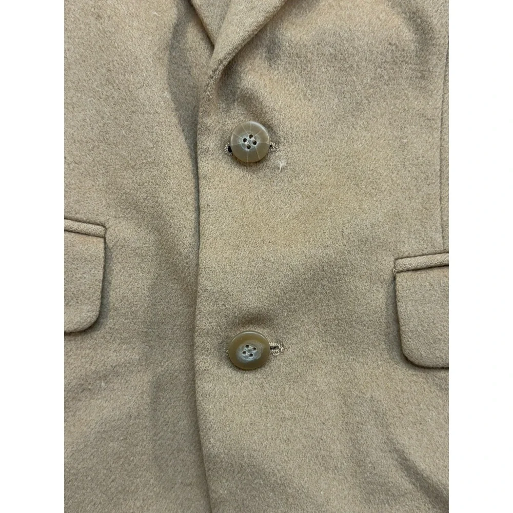 Andhurst‎ Tan Wool Suit Blazer Jacket Made in USA Size 42